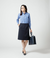 ストレッチギャバ Ａラインスカート(2023年秋冬商品)