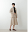 シャンブレーコール スタンドカラーシャツ