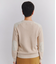 【手洗い可能】Organic Cotton Wool Rib パッチ配色ニット