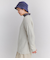 Low Gauge Nep Knit アシンメトリーパッチポケットニット