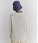 Low Gauge Nep Knit アシンメトリーパッチポケットニット