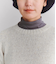 Low Gauge Nep Knit アシンメトリーパッチポケットニット