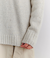 Low Gauge Nep Knit アシンメトリーパッチポケットニット