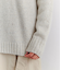 Low Gauge Nep Knit アシンメトリーパッチポケットニット