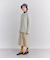 Low Gauge Nep Knit アシンメトリーパッチポケットニット