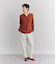 Low Gauge Nep Knit アシンメトリーパッチポケットニット