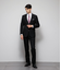 NY CARE FREE・SUPIMA COTTON ドビー無地 長袖ワイドスプレッドカラーシャツ