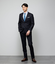 NY CARE FREE・SUPIMA COTTON ドビー無地 長袖ワイドスプレッドカラーシャツ