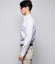 NY CARE FREE・SUPIMA COTTON オルタネイトストライプ 長袖ボタンダウンシャツ