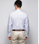 NY CARE FREE・SUPIMA COTTON オルタネイトストライプ 長袖ボタンダウンシャツ