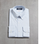 NY CARE FREE・SUPIMA COTTON オルタネイトストライプ 長袖ボタンダウンシャツ