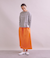 ［LOTUS×FRESCA］Jersey ドローストリングフレアスカート