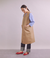 Cotton Gabardine ジレワンピース