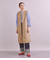 Cotton Gabardine ジレワンピース