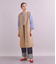 Cotton Gabardine ジレワンピース