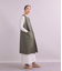 Cotton Gabardine ジレワンピース