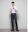 【撥水・通気性】COOL COMFORT シルク混 ピンチェック スラックス