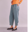 ［ACAR］Gingham Sucker チェックギャザーパンツ