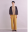 Gima Boucle Knit 透かし柄スリーブ 着流しカーディガン