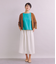 Gima Boucle Knit 透かし柄スリーブ 着流しカーディガン