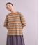 Graph Border Jersey ロングTシャツ