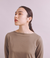 ［Elama］Organic Cotton Cross Jersey ボートネックプルオーバー