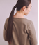 ［Elama］Organic Cotton Cross Jersey ボートネックプルオーバー