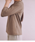 ［Elama］Organic Cotton Cross Jersey ボートネックプルオーバー