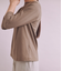 ［Elama］Organic Cotton Cross Jersey ボートネックプルオーバー