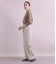 ［Elama］Organic Cotton Cross Jersey ボートネックプルオーバー