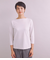 ［Elama］Organic Cotton Cross Jersey ボートネックプルオーバー