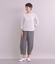 ［Elama］Organic Cotton Cross Jersey ボートネックプルオーバー