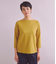 ［Elama］Organic Cotton Cross Jersey ボートネックプルオーバー