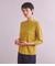 ［Elama］Organic Cotton Cross Jersey ボートネックプルオーバー