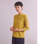 ［Elama］Organic Cotton Cross Jersey ボートネックプルオーバー