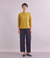 ［Elama］Organic Cotton Cross Jersey ボートネックプルオーバー