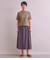 Twist Linen ギャザースカート