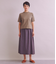 Twist Linen ギャザースカート