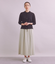 Twist Linen ギャザースカート