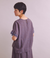 Twist Linen 袖フリルブラウス
