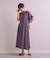 Twist Linen 袖フリルブラウス