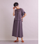 Twist Linen 袖フリルブラウス
