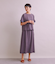 Twist Linen 袖フリルブラウス