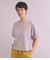 [ULTIMA] Cotton Border Tシャツ