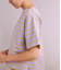 [ULTIMA] Cotton Border Tシャツ