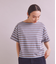 [ULTIMA] Cotton Border Tシャツ