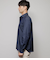 【ストレッチ】シャンブレーツイル 長袖カッタウェイカラーシャツ