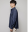 【ストレッチ】シャンブレーツイル 長袖カッタウェイカラーシャツ