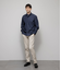 【ストレッチ】シャンブレーツイル 長袖カッタウェイカラーシャツ