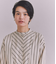Organic Cotton Stripe ブザムシャツワンピース